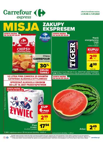 Gazetka Carrefour - 25.06.2024 - 1.07.2024.