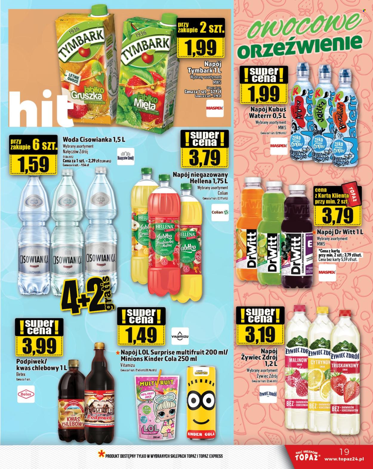 Gazetka Topaz - 27.06.2024 - 3.07.2024. Strona 19