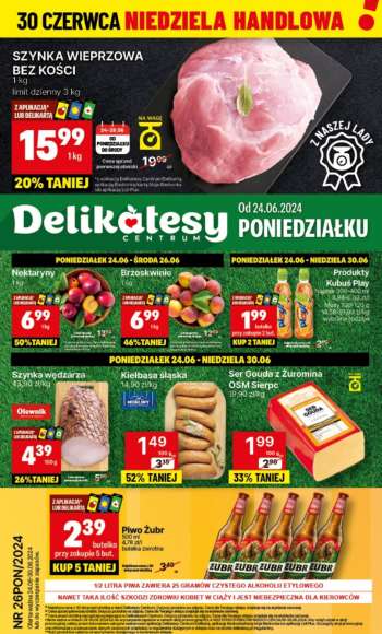 Gazetka Delikatesy Centrum - 24.06.2024 - 30.06.2024.