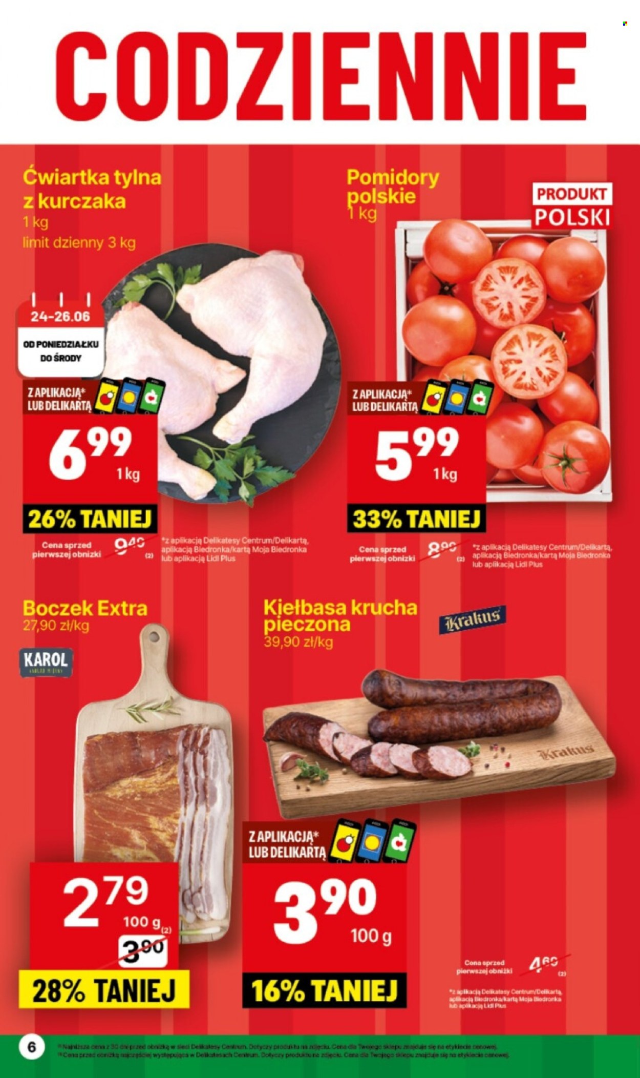 Gazetka Delikatesy Centrum - 24.06.2024 - 30.06.2024. Strona 6