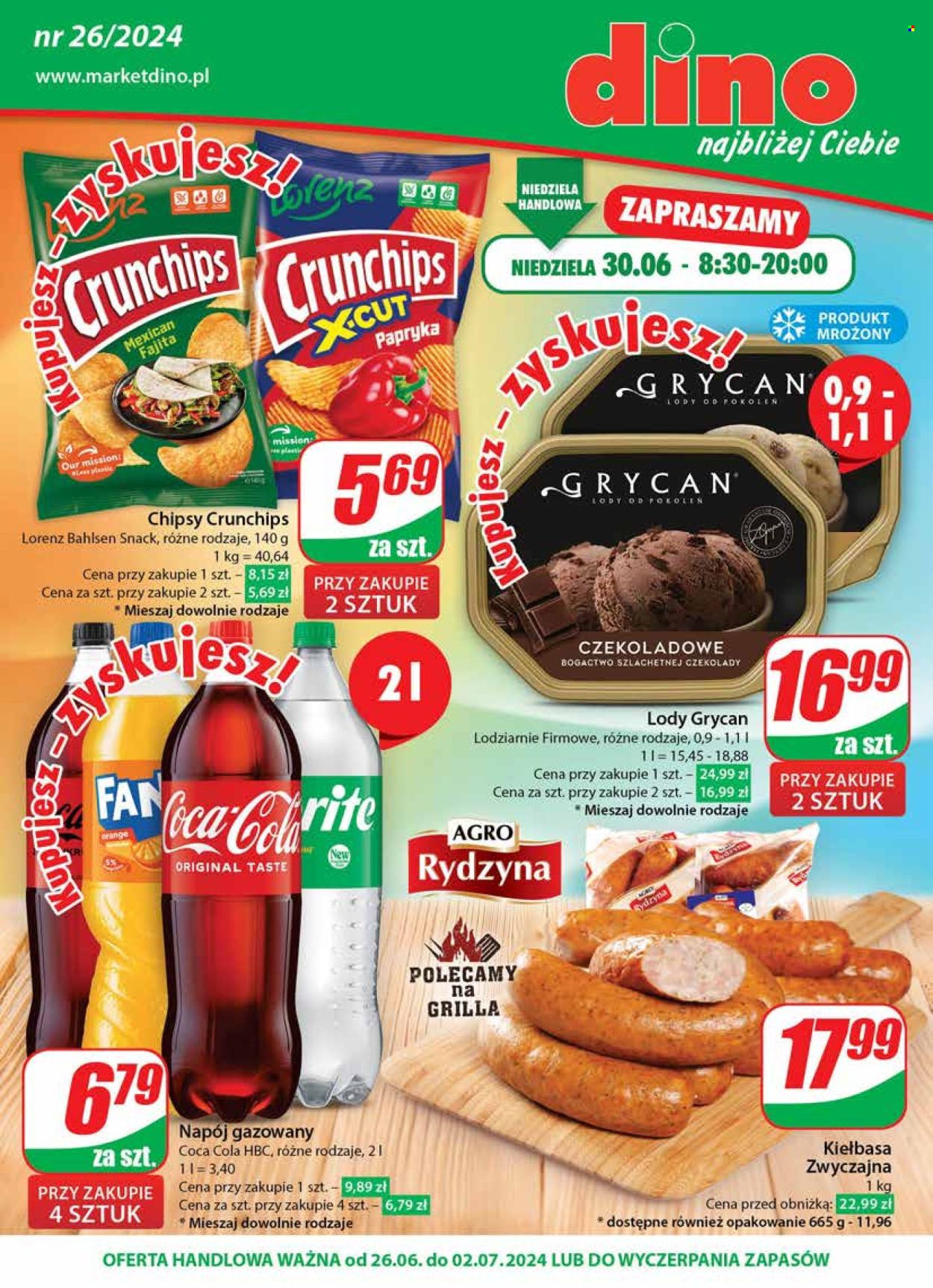 Gazetka Dino - 26.06.2024 - 2.07.2024. Strona 1