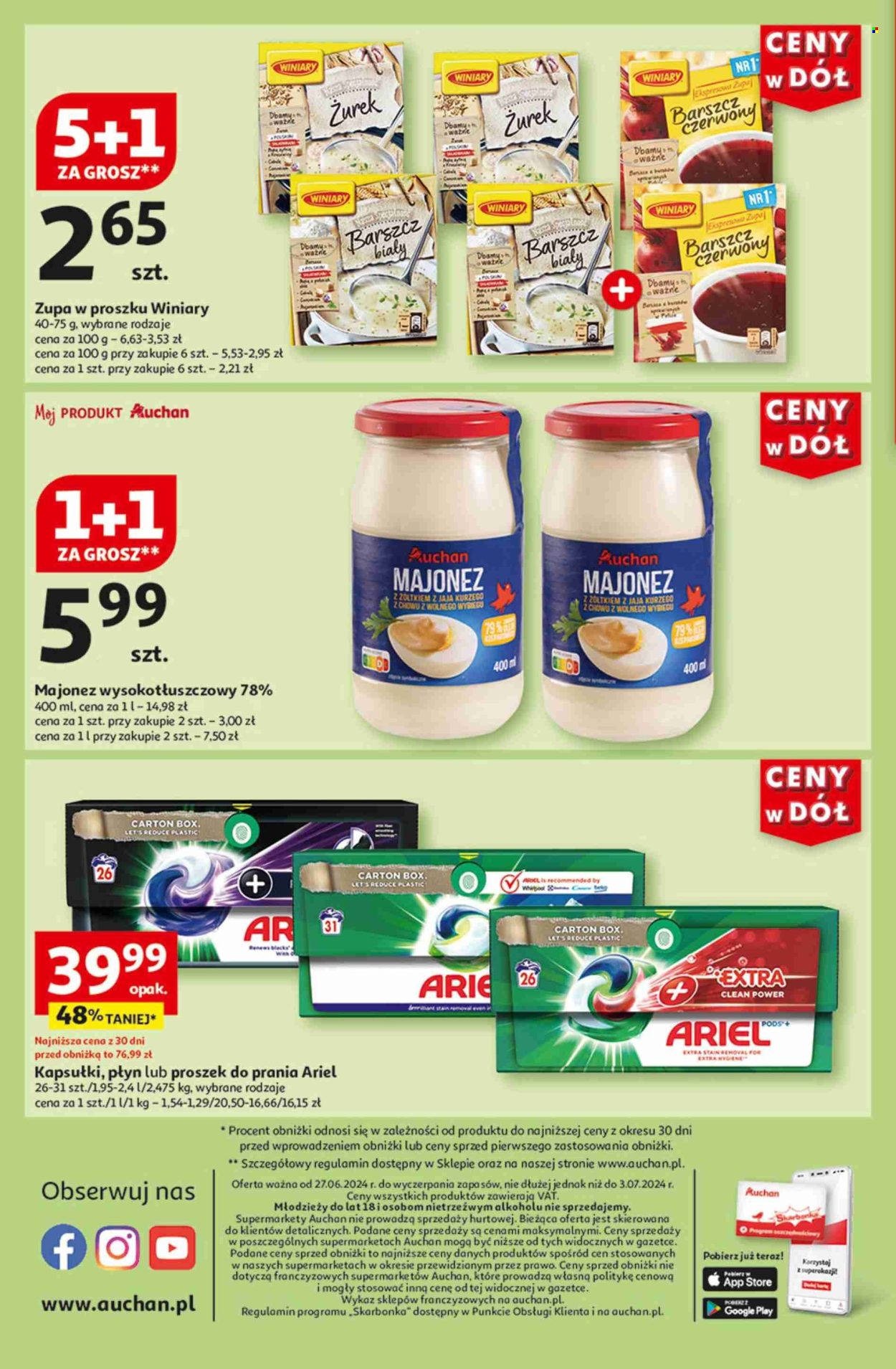 Gazetka Auchan - 27.06.2024 - 3.07.2024. Strona 10