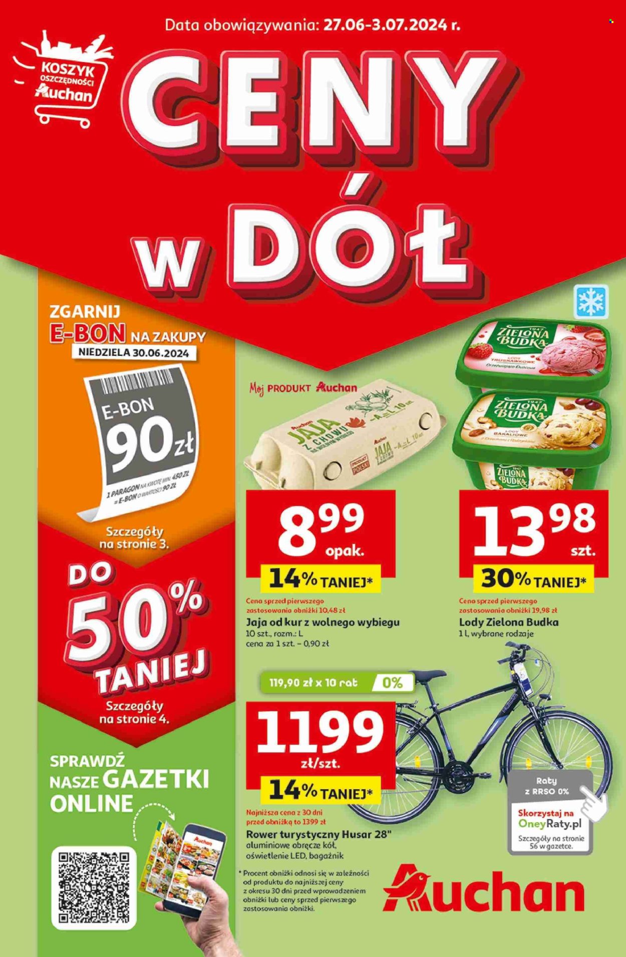 Gazetka Auchan - 27.06.2024 - 3.07.2024. Strona 1