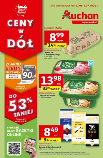 Gazetka Auchan - 27.06.2024 - 3.07.2024.