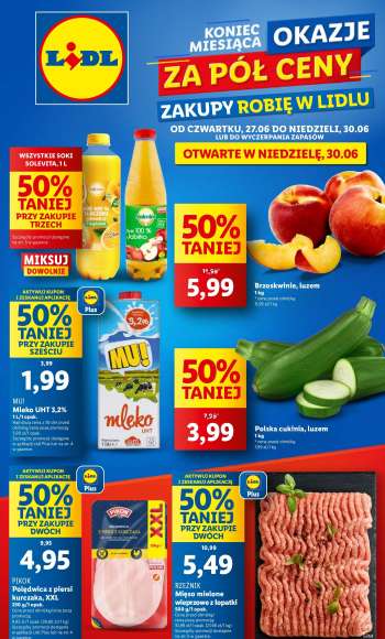 Gazetka Lidl - 27.06.2024 - 30.06.2024.