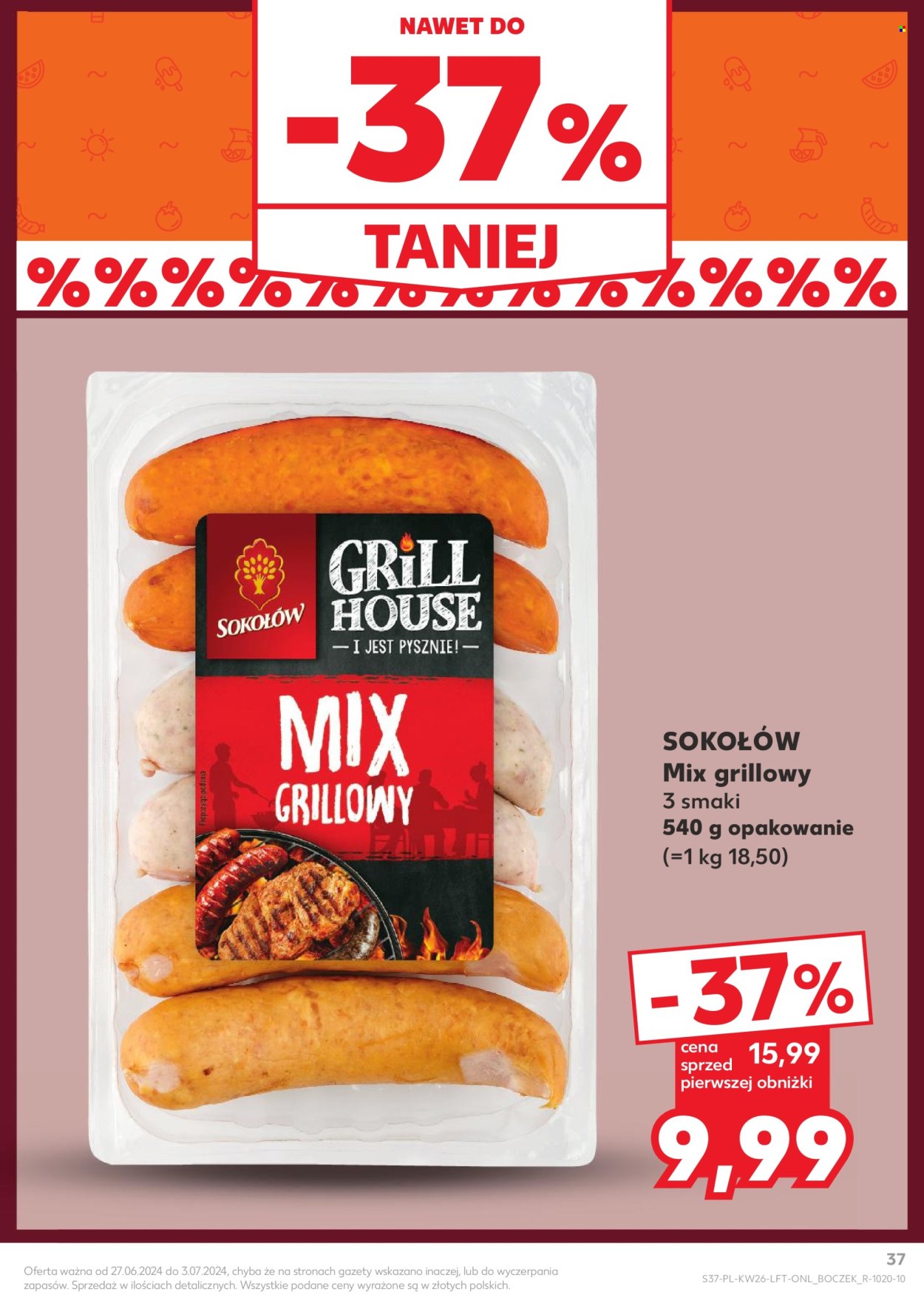 Gazetka Kaufland - 27.06.2024 - 3.07.2024. Strona 37
