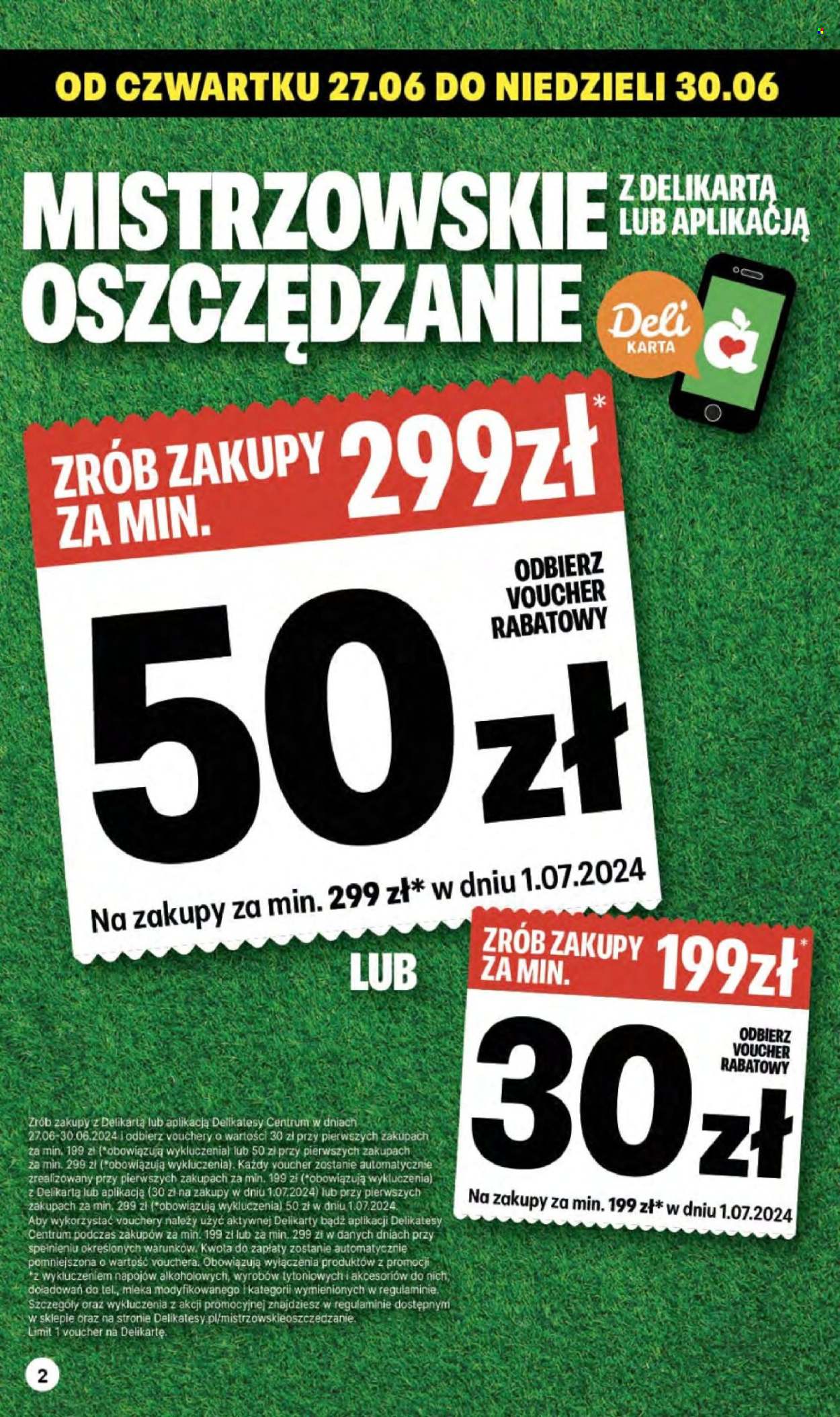 Gazetka Delikatesy Centrum - 27.06.2024 - 3.07.2024. Strona 2