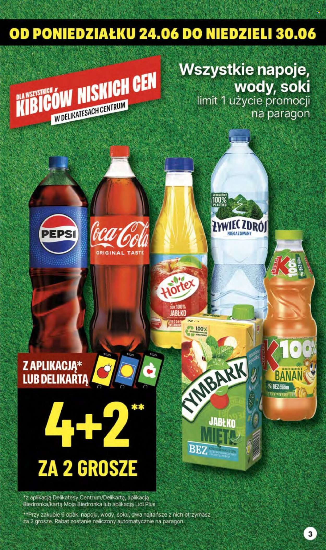 Gazetka Delikatesy Centrum - 27.06.2024 - 3.07.2024. Strona 3
