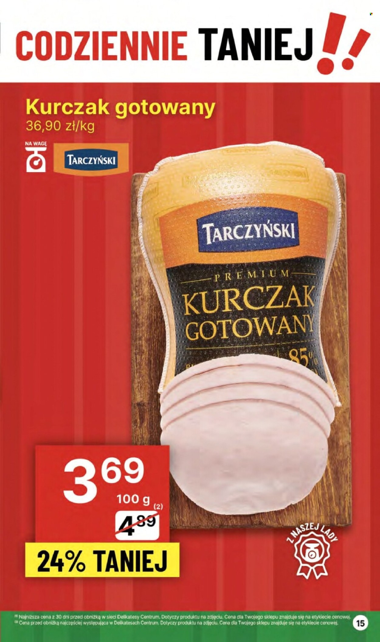 Gazetka Delikatesy Centrum - 27.06.2024 - 3.07.2024. Strona 15