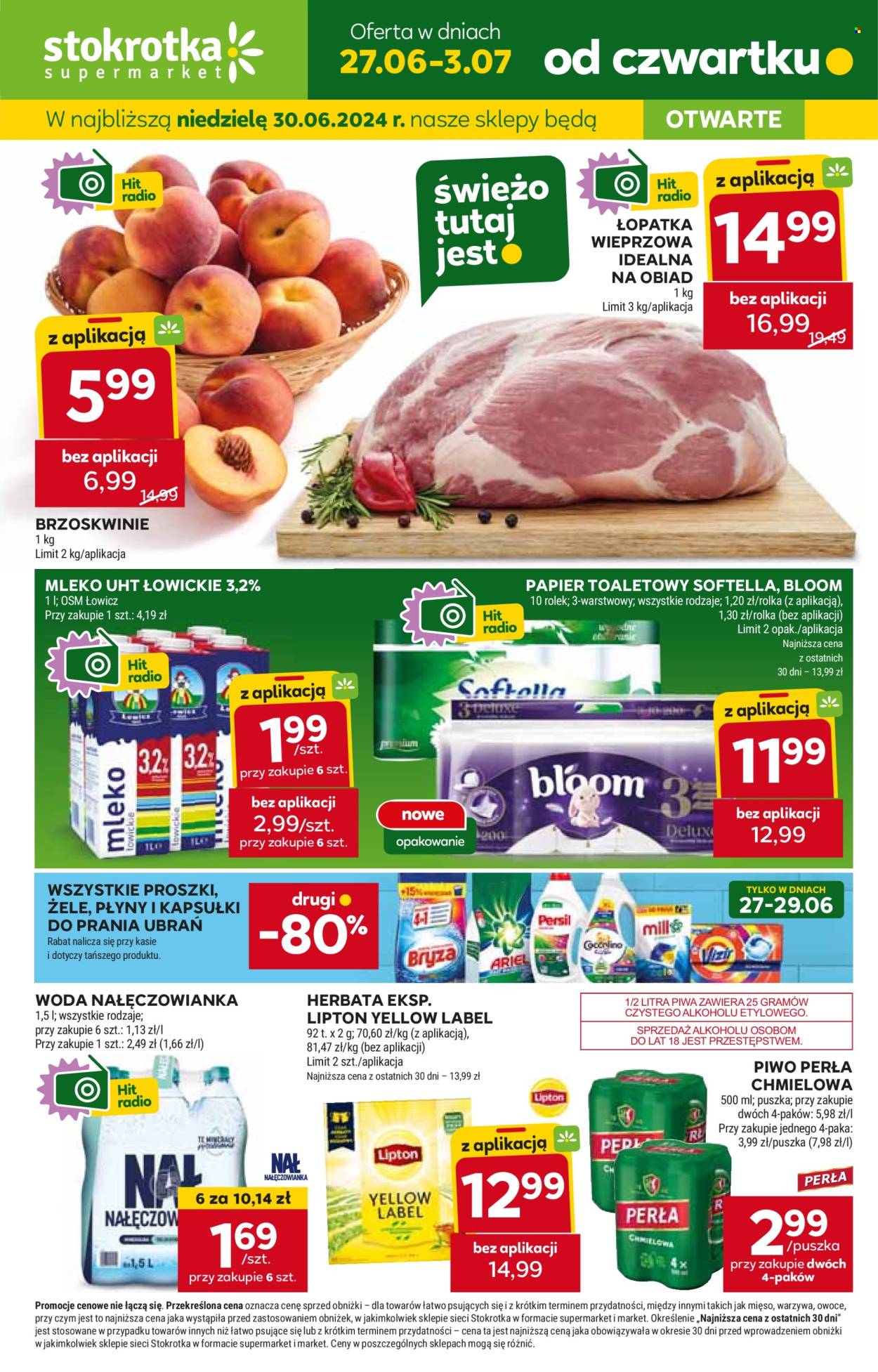 Gazetka Stokrotka Supermarket - 27.06.2024 - 3.07.2024. Strona 1