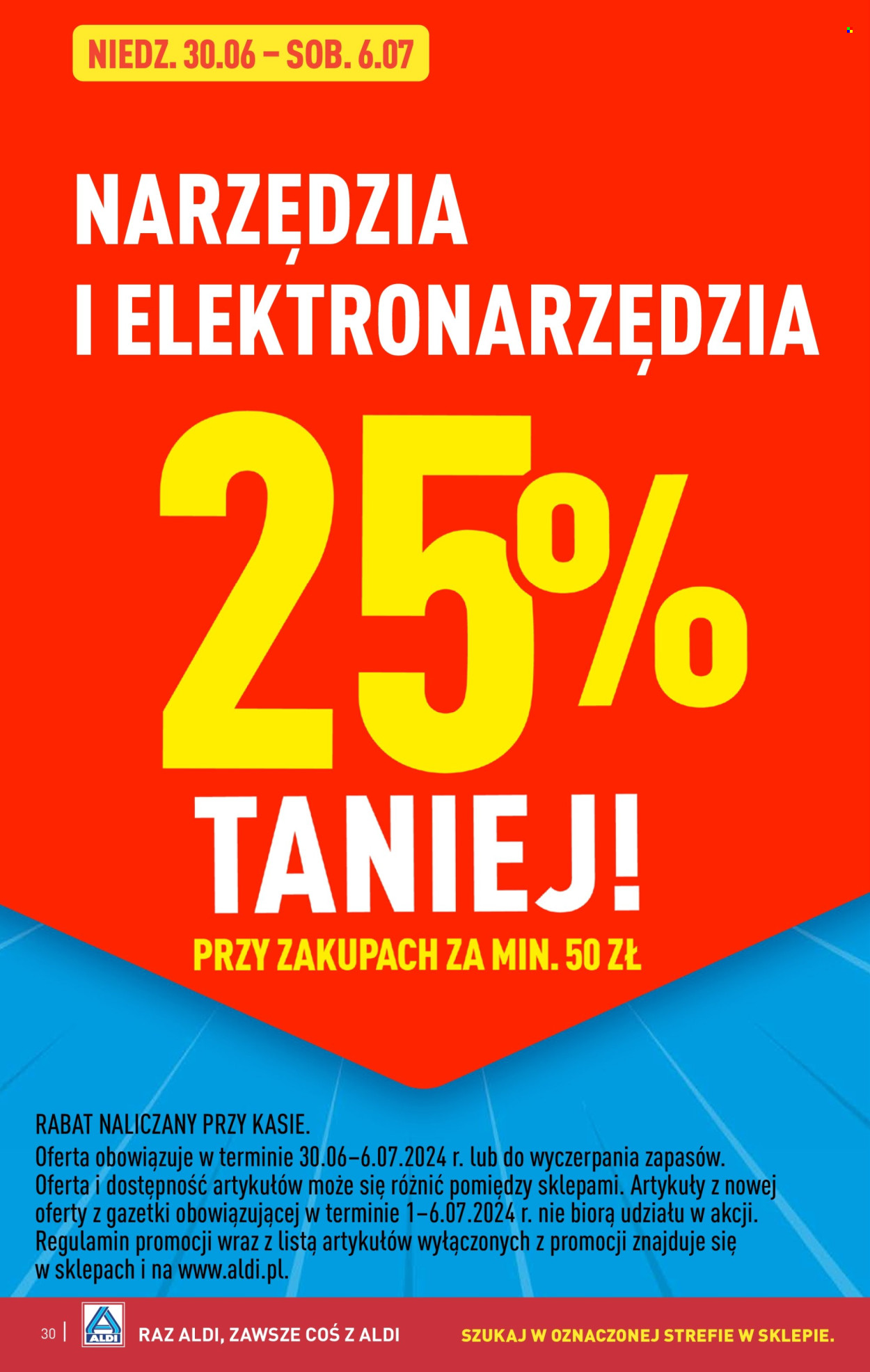 Gazetka ALDI - 1.07.2024 - 6.07.2024. Strona 30