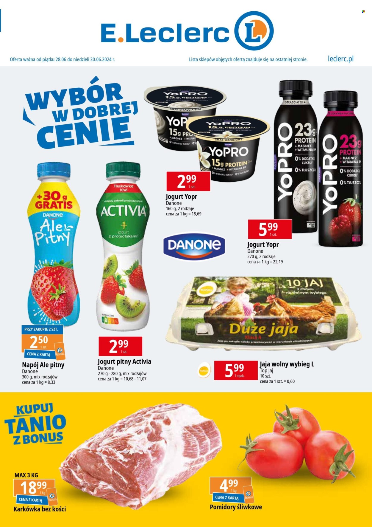 Gazetka E.Leclerc - 28.06.2024 - 30.06.2024. Strona 1