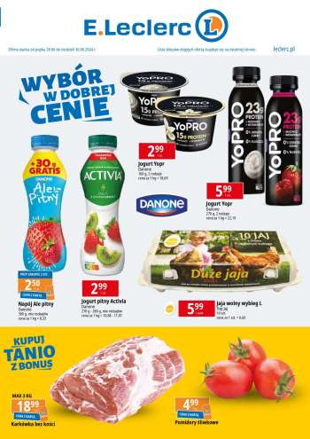 Gazetka E.Leclerc - 28.06.2024 - 30.06.2024.