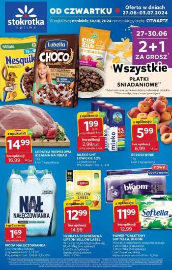 Gazetka Stokrotka Optima - 27.06.2024 - 3.07.2024.