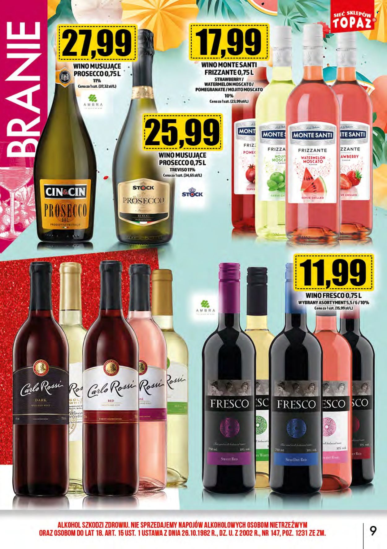 Gazetka Topaz - 1.07.2024 - 31.07.2024. Strona 9