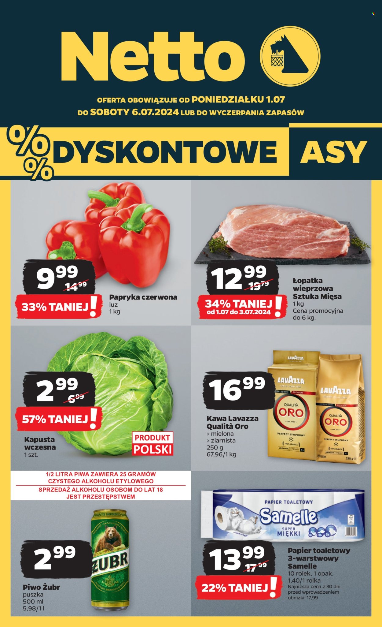 Gazetka Netto - 1.07.2024 - 6.07.2024. Strona 1
