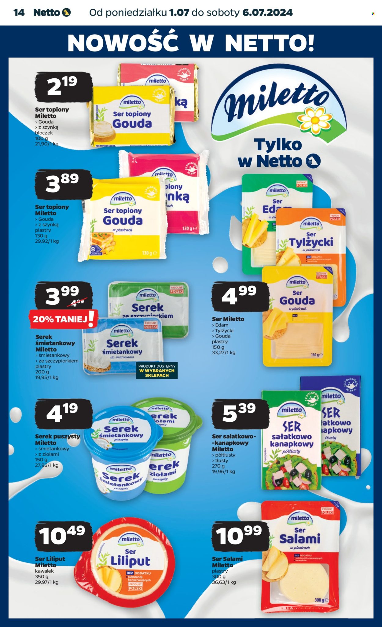 Gazetka Netto - 1.07.2024 - 6.07.2024. Strona 14