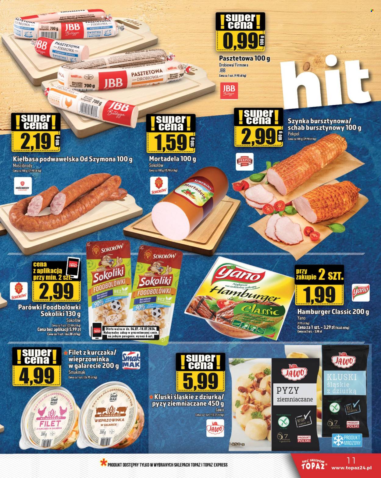 Gazetka Topaz - 4.07.2024 - 10.07.2024. Strona 11