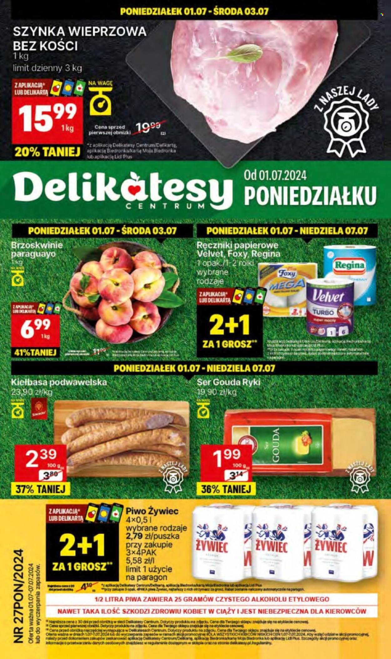 Gazetka Delikatesy Centrum - 1.07.2024 - 7.07.2024. Strona 1