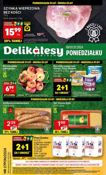 Gazetka Delikatesy Centrum - 1.07.2024 - 7.07.2024.