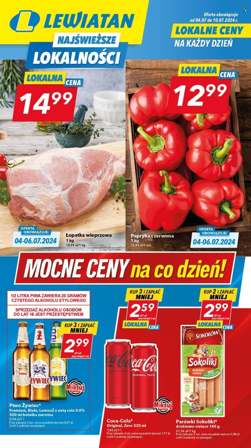 Gazetka Lewiatan - 4.07.2024 - 10.07.2024. Strona 1