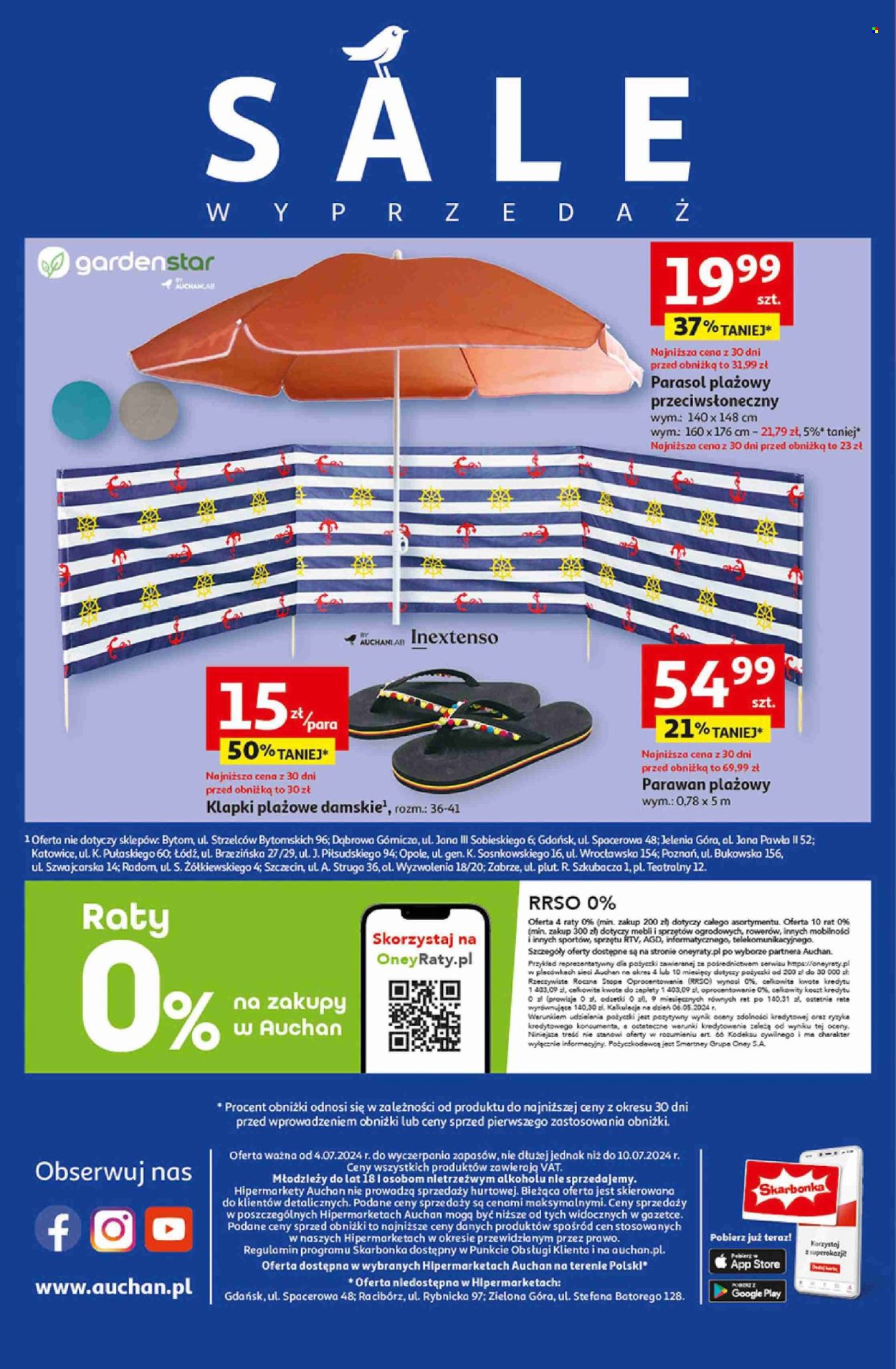 Gazetka Auchan - 4.07.2024 - 10.07.2024. Strona 63