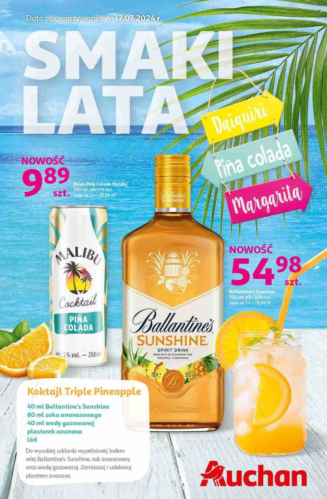 Leták Auchan - 4.7.2024 - 17.7.2024. Strana 1