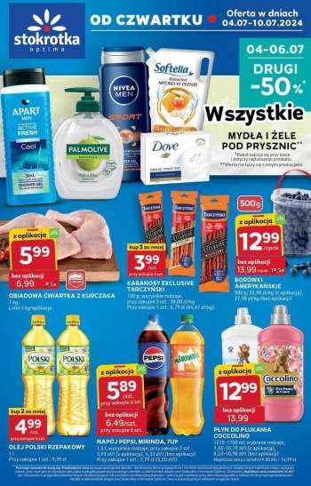 Gazetka Stokrotka Optima - 4.07.2024 - 10.07.2024.