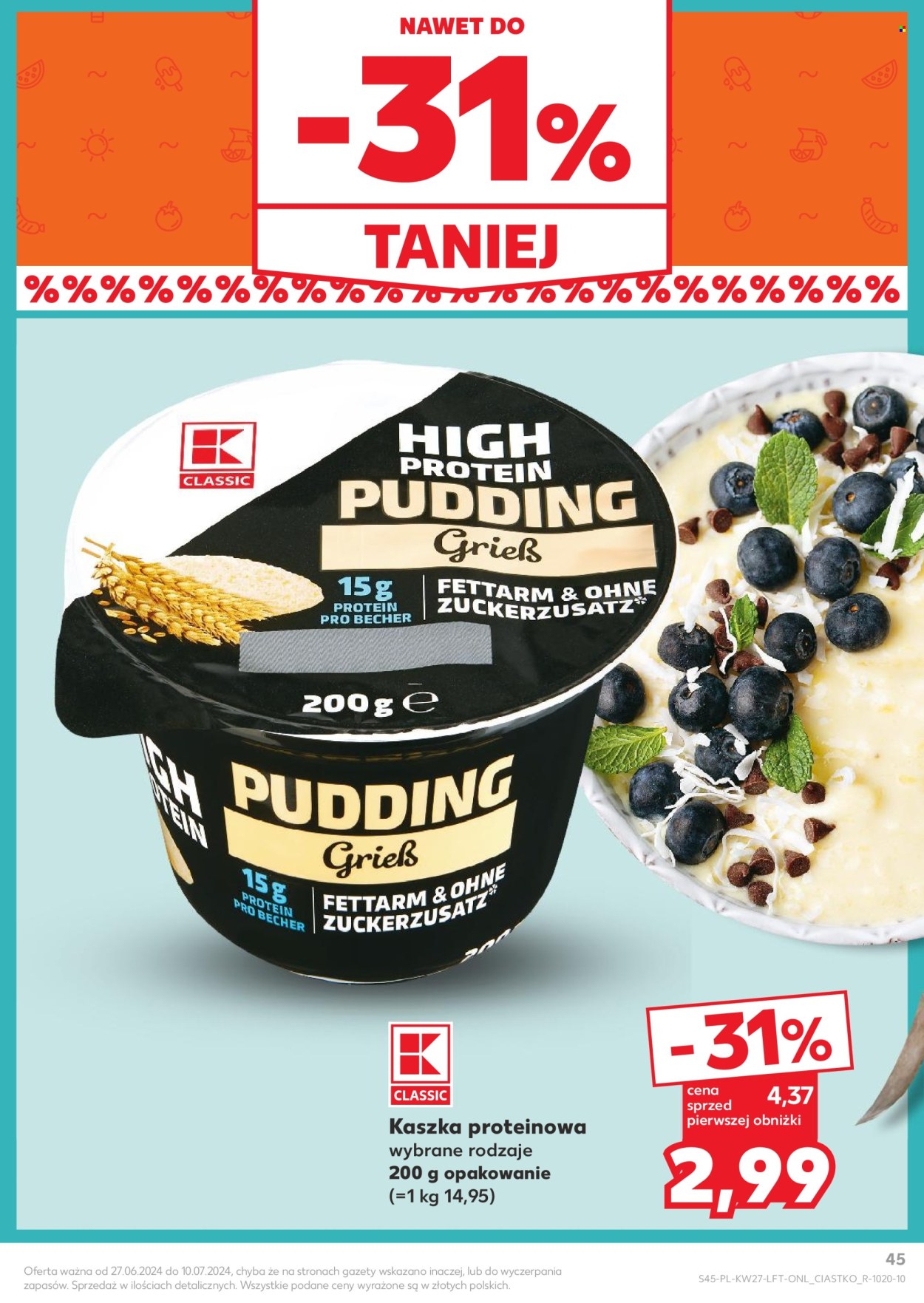 Gazetka Kaufland - 4.07.2024 - 10.07.2024. Strona 45