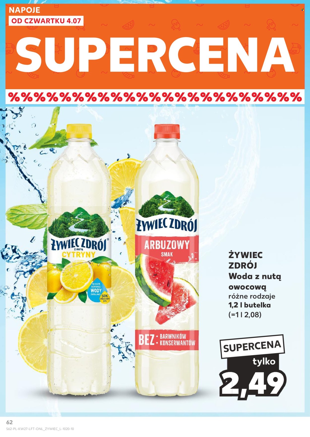 Gazetka Kaufland - 4.07.2024 - 10.07.2024. Strona 62