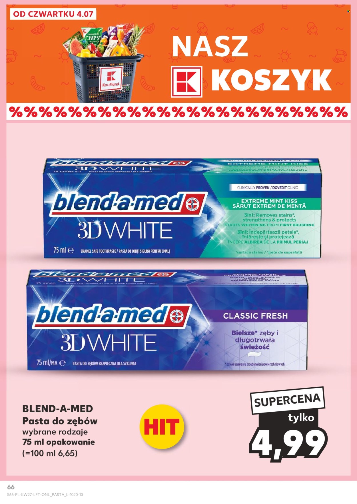 Gazetka Kaufland - 4.07.2024 - 10.07.2024. Strona 66