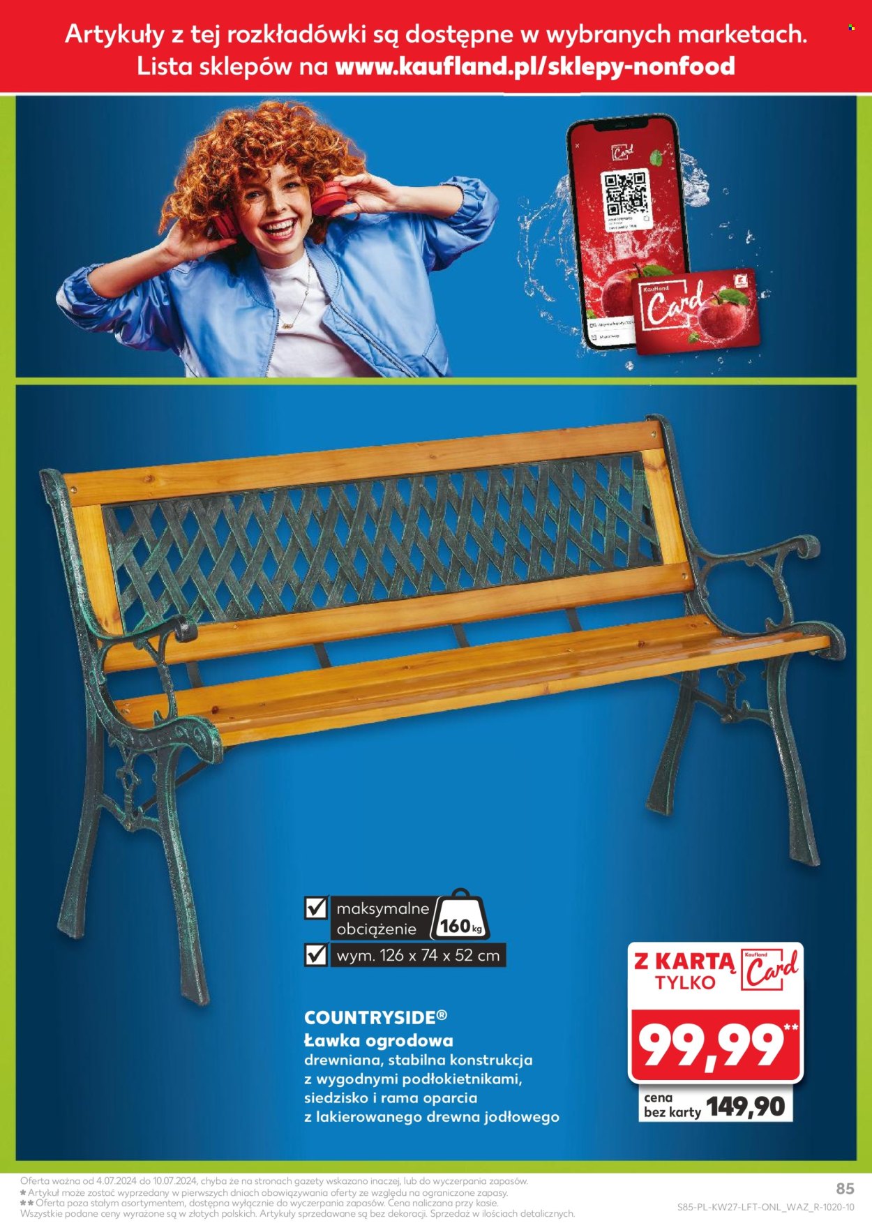 Gazetka Kaufland - 4.07.2024 - 10.07.2024. Strona 85