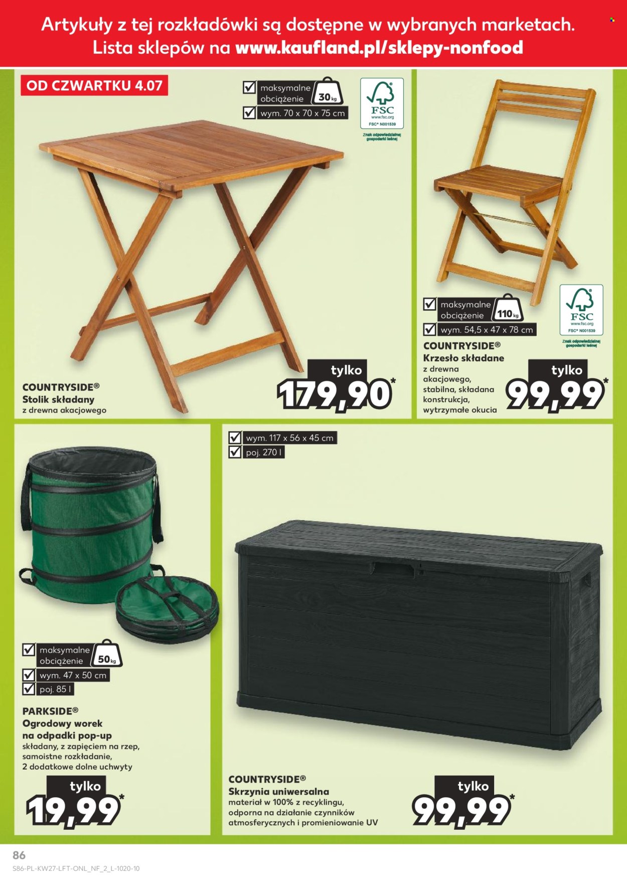 Gazetka Kaufland - 4.07.2024 - 10.07.2024. Strona 86