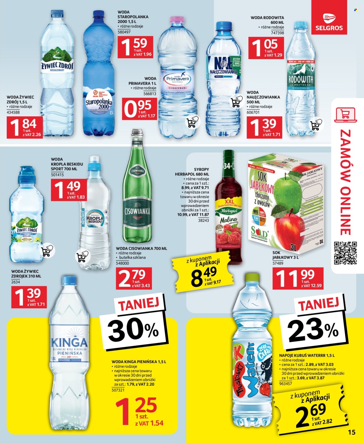 Gazetka Selgros - 4.07.2024 - 17.07.2024. Strona 15