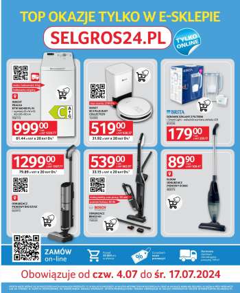 Gazetka Selgros - 4.07.2024 - 17.07.2024.