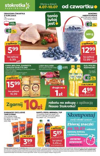 Gazetka Stokrotka Supermarket - 4.07.2024 - 10.07.2024.