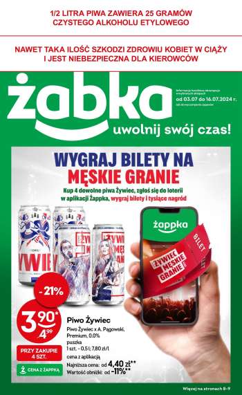 Gazetka Żabka - 3.07.2024 - 16.07.2024.
