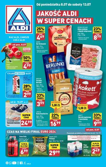 Gazetka ALDI - 8.07.2024 - 13.07.2024.