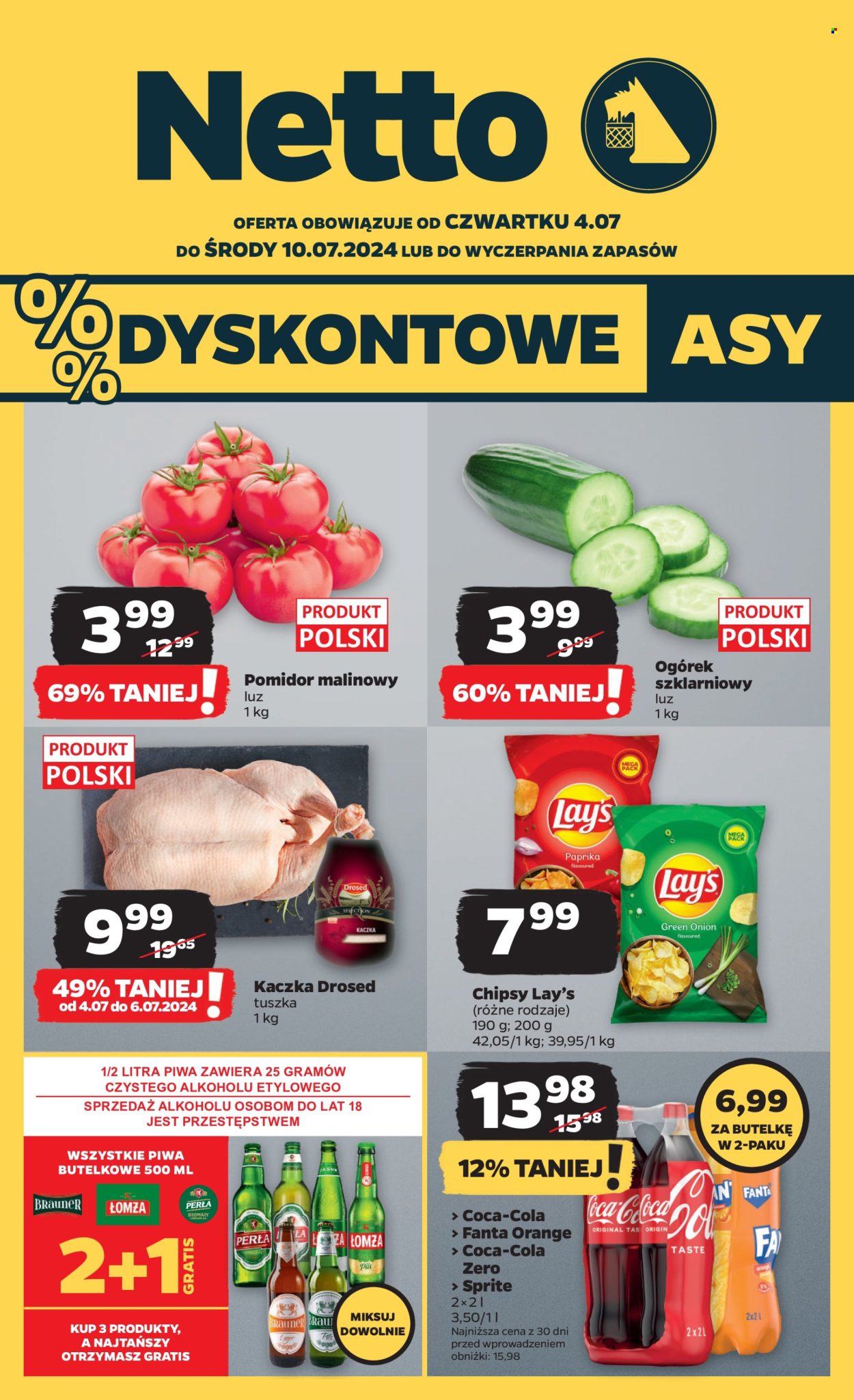 Gazetka Netto - 4.07.2024 - 10.07.2024. Strona 1