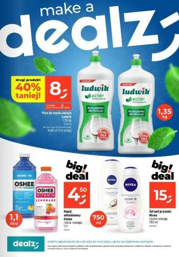 Gazetka Dealz - 4.07.2024 - 10.07.2024.