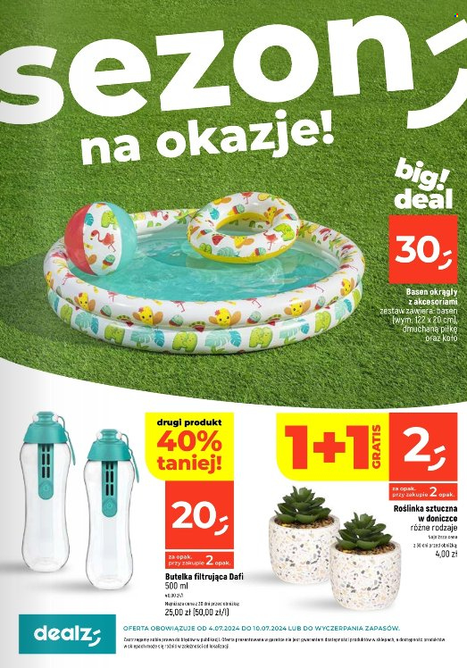 Gazetka Dealz - 4.07.2024 - 10.07.2024. Strona 1