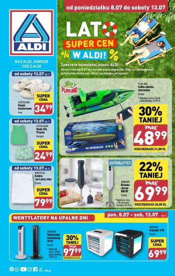 Gazetka ALDI - 8.07.2024 - 13.07.2024.