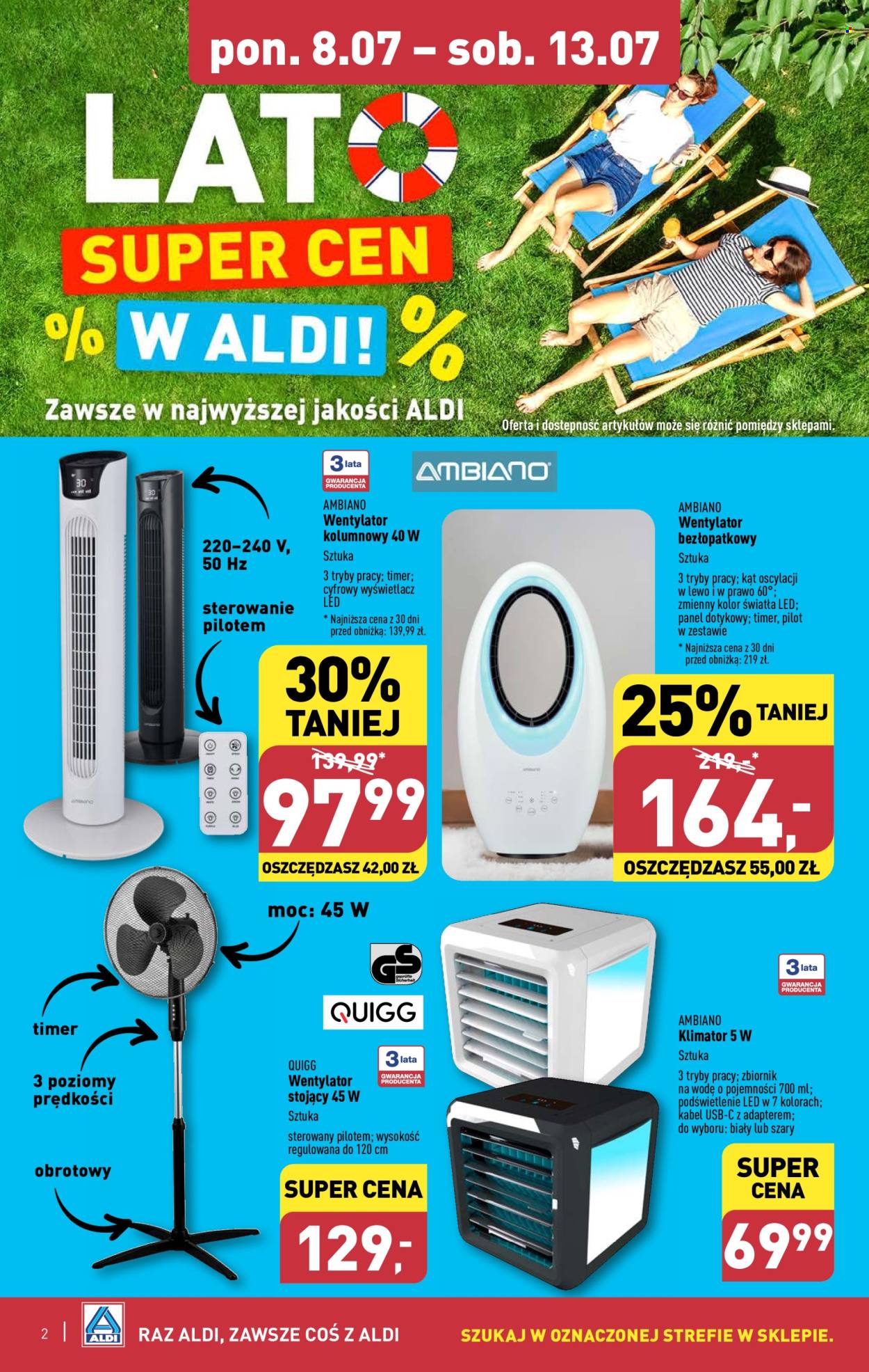 Gazetka ALDI - 8.07.2024 - 13.07.2024. Strona 2