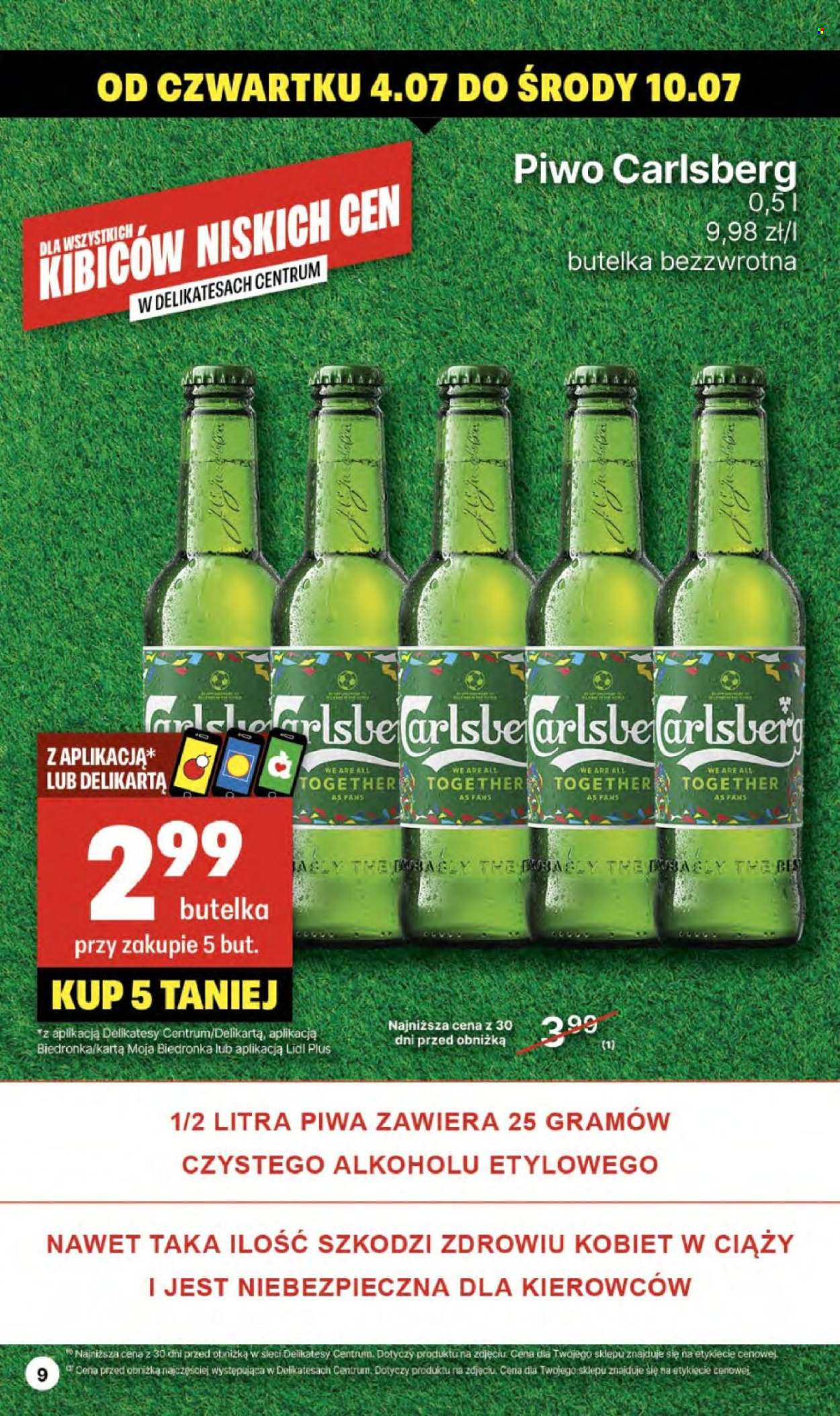Gazetka Delikatesy Centrum - 4.07.2024 - 10.07.2024. Strona 9