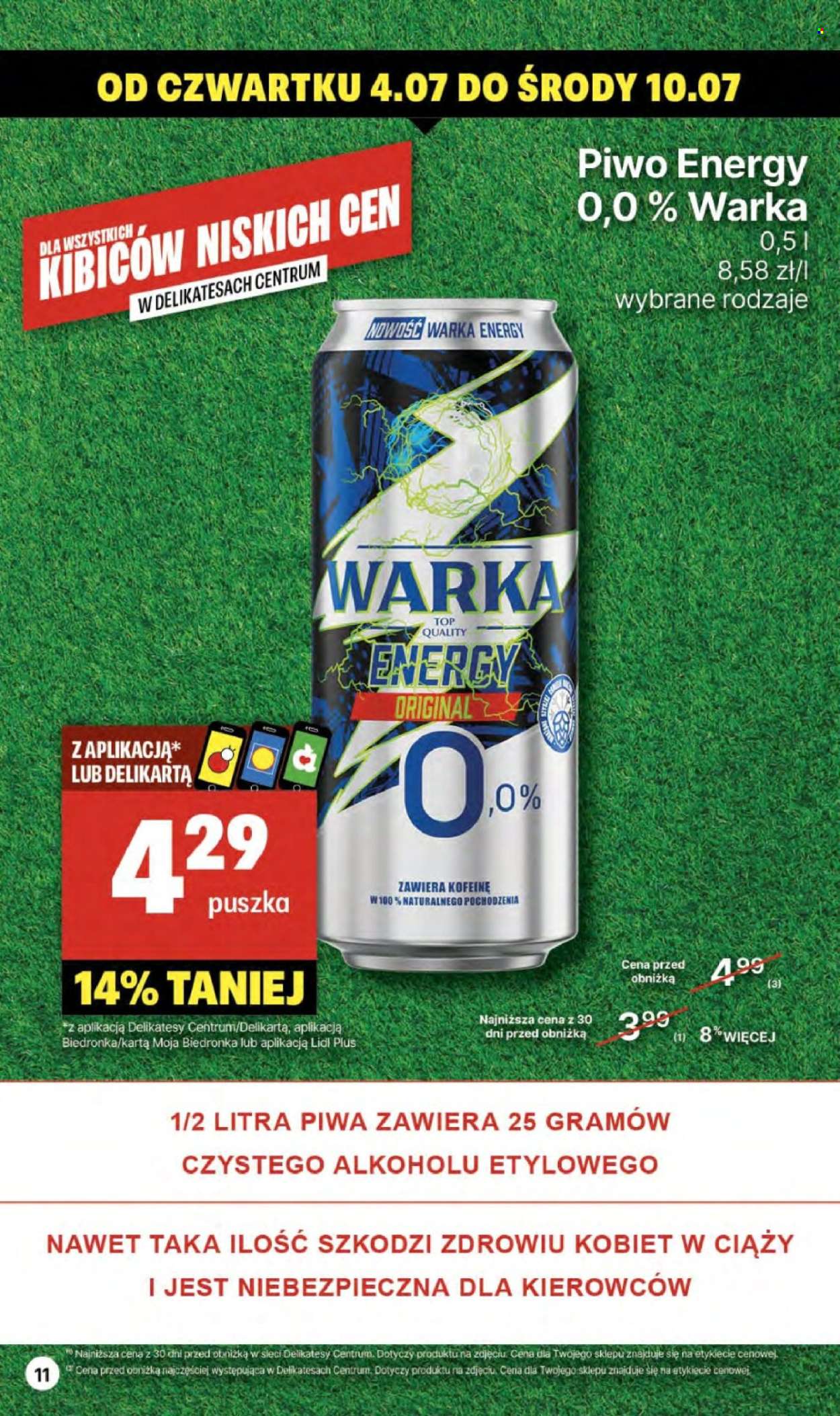 Gazetka Delikatesy Centrum - 4.07.2024 - 10.07.2024. Strona 11