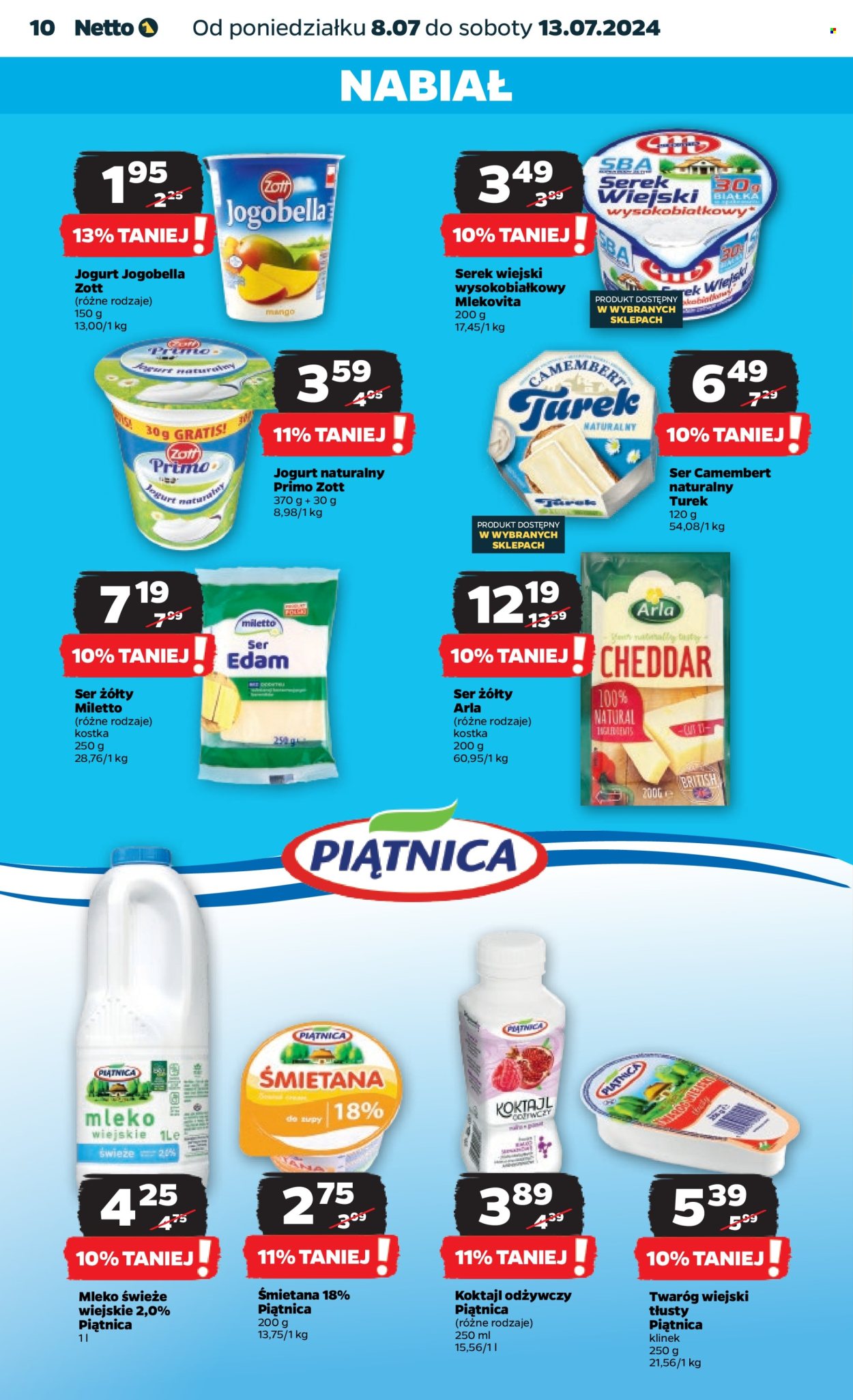 Gazetka Netto - 8.07.2024 - 13.07.2024. Strona 10