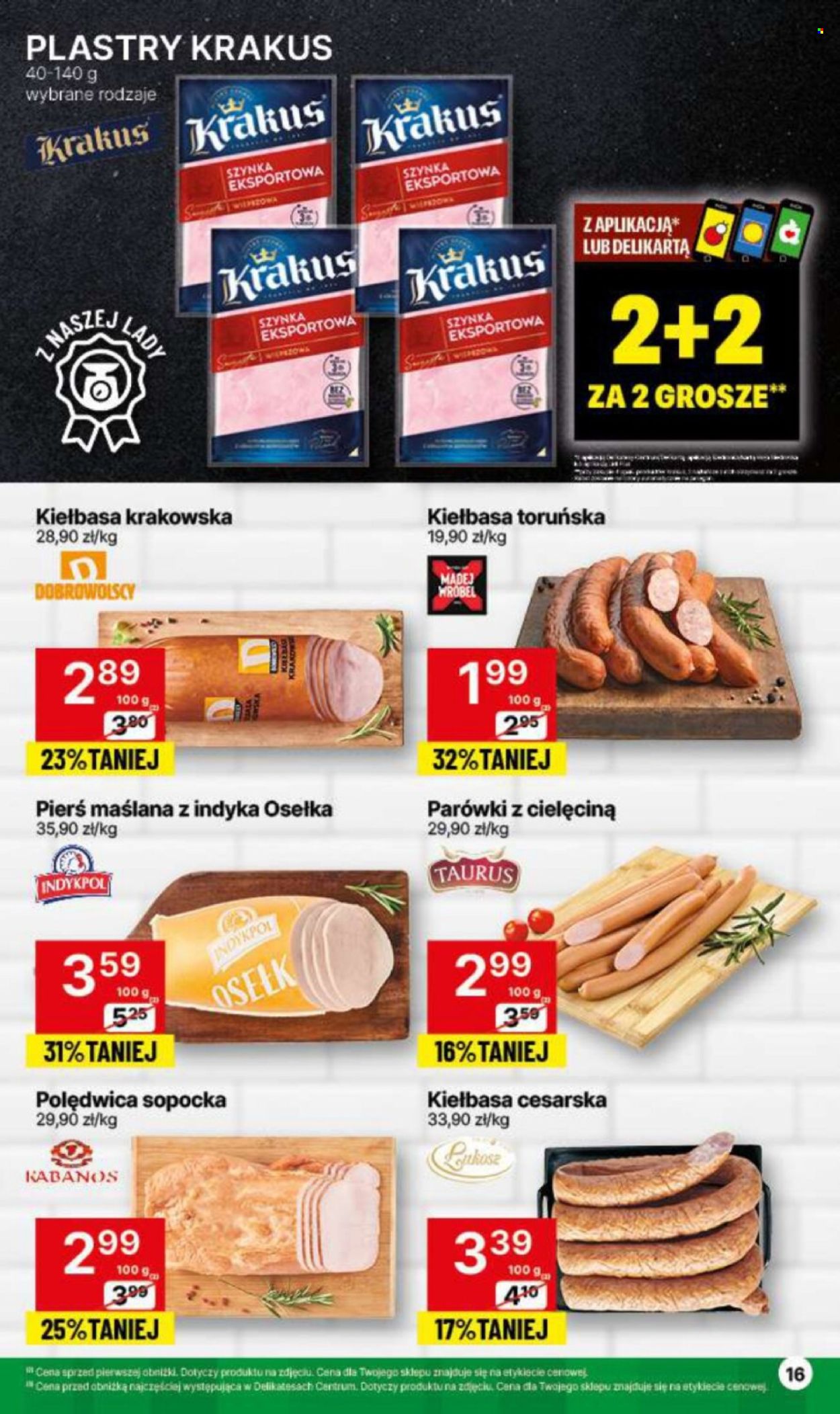Gazetka Delikatesy Centrum - 8.07.2024 - 14.07.2024. Strona 16