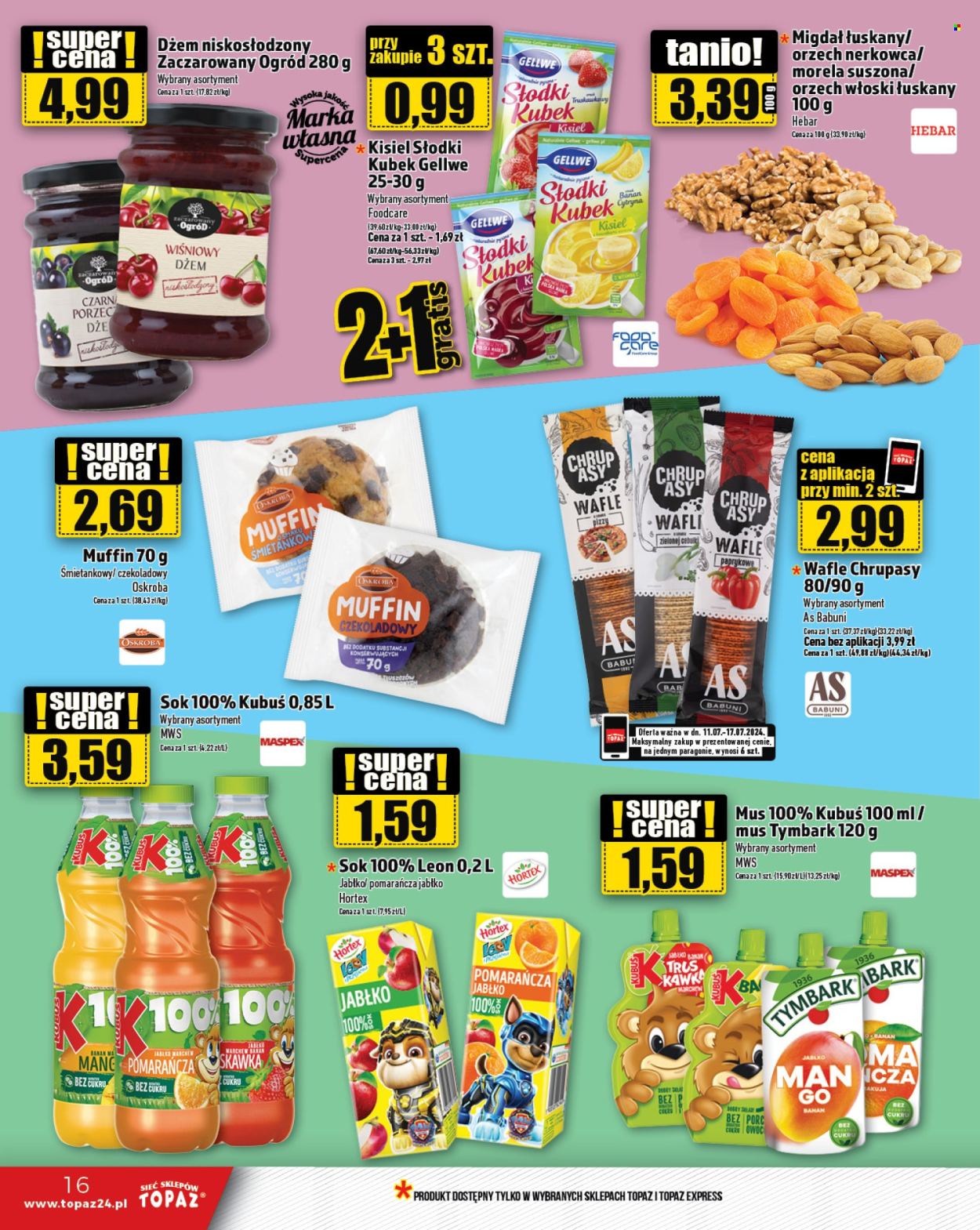 Gazetka Topaz - 11.07.2024 - 17.07.2024. Strona 16