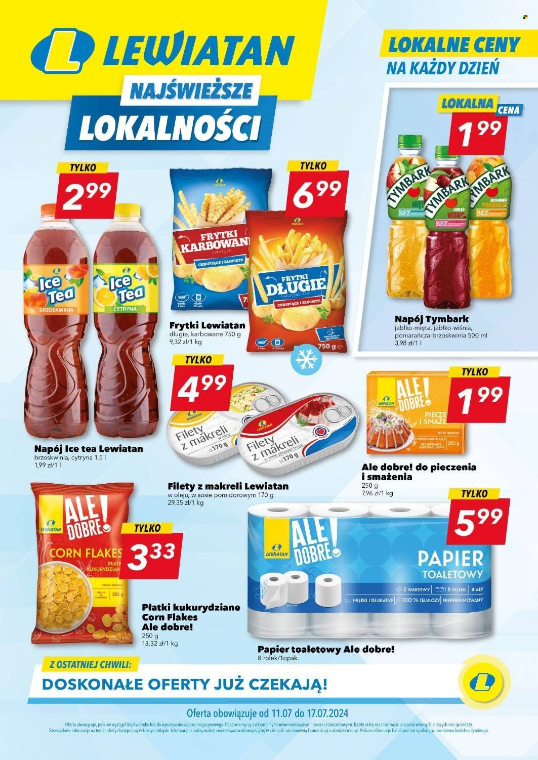 Gazetka Lewiatan - 11.07.2024 - 17.07.2024. Strona 1