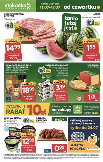 Gazetka Stokrotka Supermarket - 11.07.2024 - 17.07.2024.